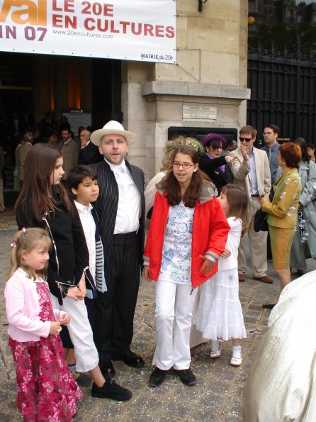 avec des neveux et nieces