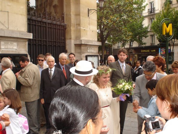 devant la mairie